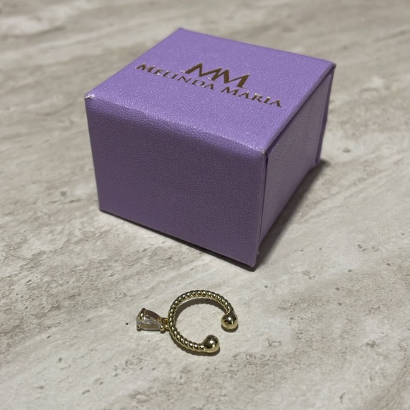 Melinda Maria Jupiter Ear Cuff Gold - Picture 5 of 7